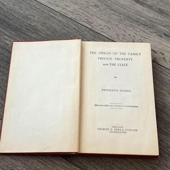 The Origin of the Family By Frederick Engels - Picture 2 of 3